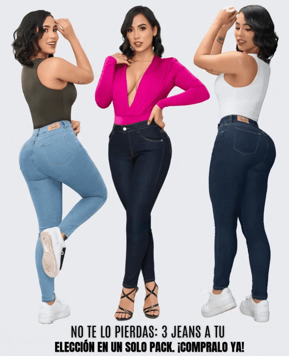 Jeans Americanos Levanta Cola